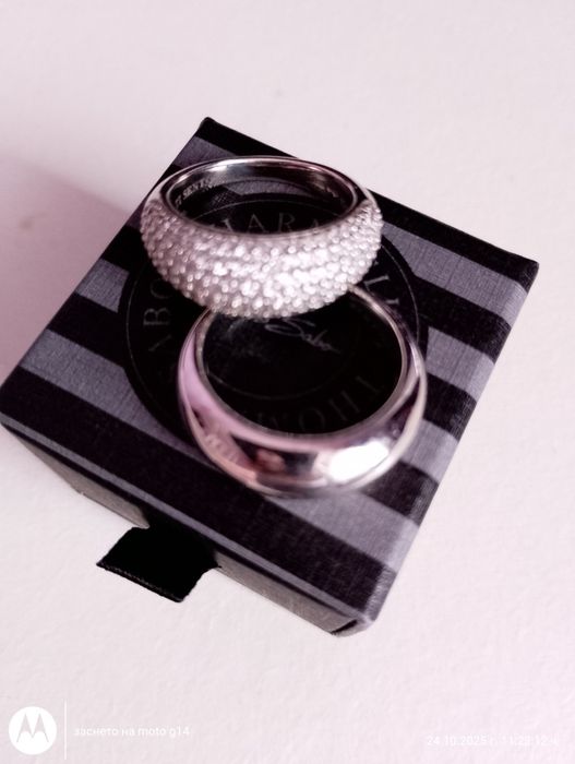 Сребърни бижута с монсаит