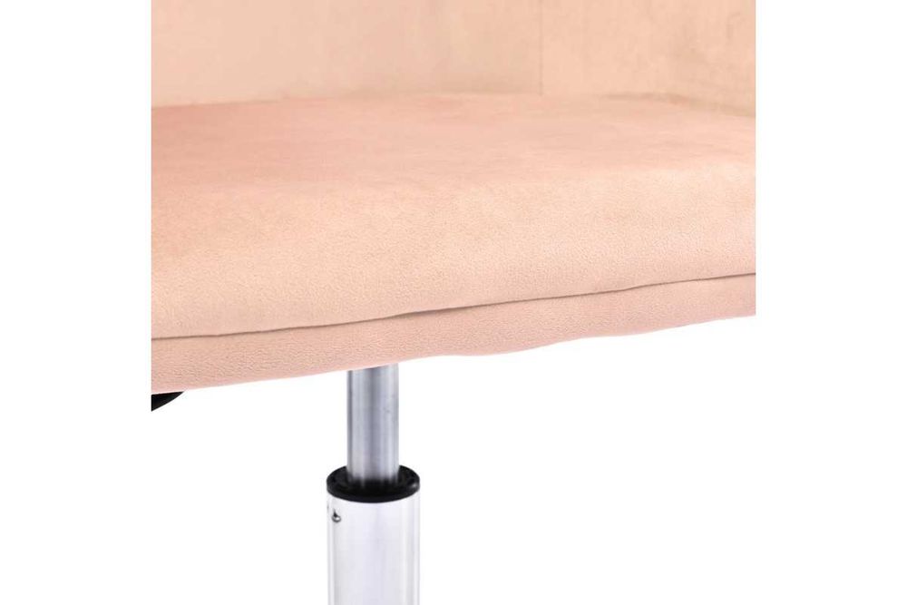 Офис стол Puzzle-home Xever, 2 цвята, Кадифе, 55х54х80см.