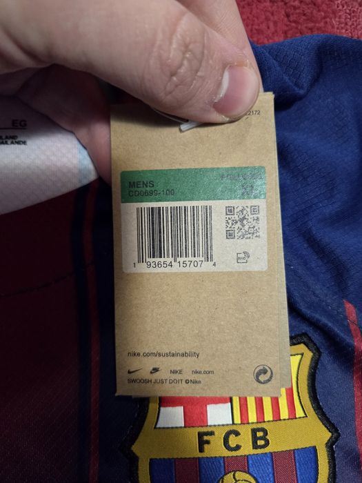 Vand tricou fc bacelona home kit 25 26