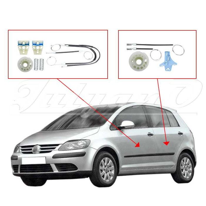Ремонтен комплект за ел. машинка за стъкло за VW GOLF PLUS