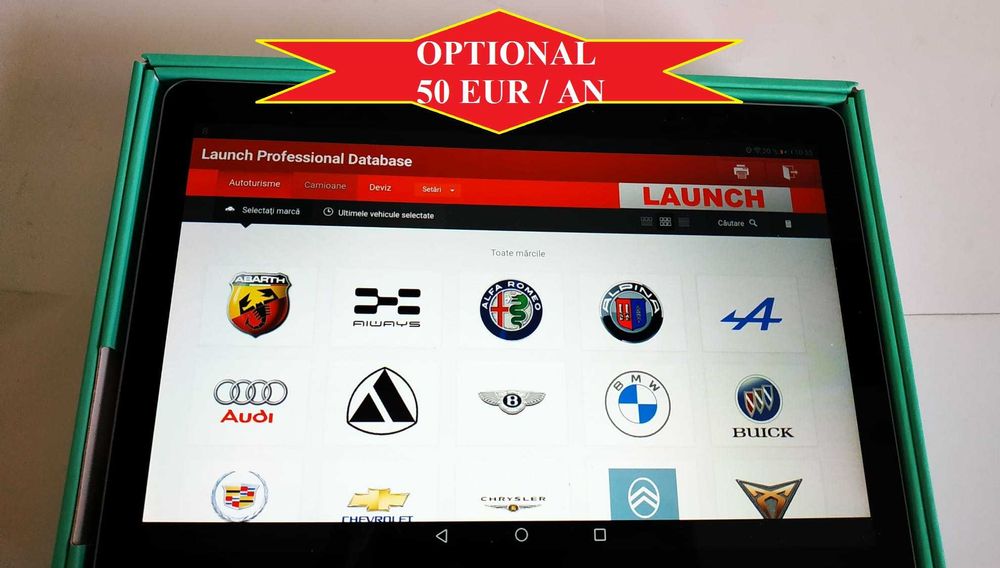 Kit Launch Easydiag PRO4M+Tableta Android Tester Auto Meniu Romana, Interfata diagnoza auto turisme si autoutilitare, programari, adaptari, codari