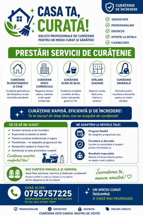 Servicii de curatenie