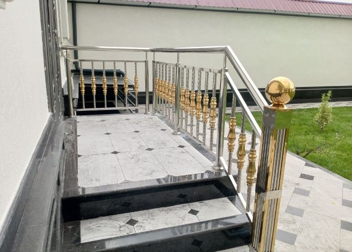 Перила из нержавейки