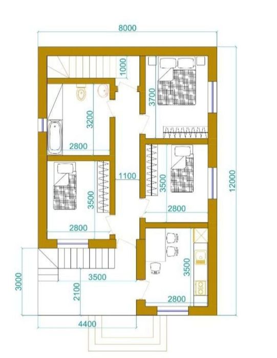 Ер сотилади 2 сотих