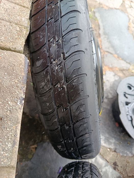 Резервна гума тип патерица за Киа и Хюндай 4х 100 и 4х114,3 15 цола