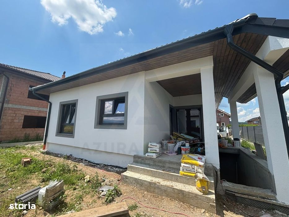Casa premium pe un singur nivel 4 camere terasa pivnita Cristian