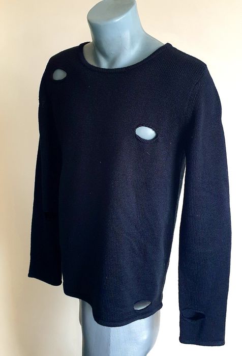 Pierre BALMAIN Wool Mens Size 48 - M  ОРИГИНАЛ! Мъжки Пуловер!