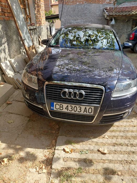 Audi A6 седан тъмно син