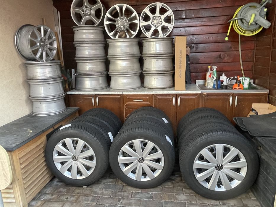 Jante/Roti Aliaj Skoda/Volkswagen pe 16-5x112 Vw/Seat cu SENZORI