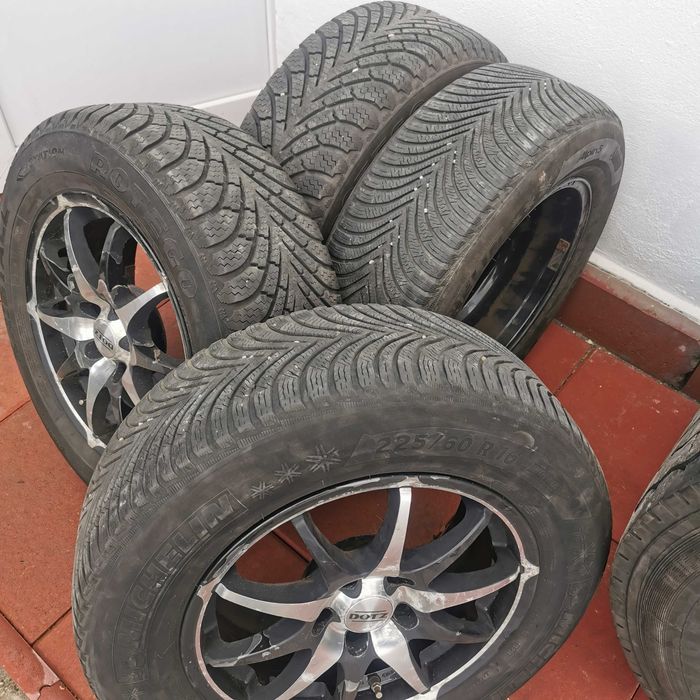 Jante R 16/anvelope 225.60.R16/ AUDI/WV/SCODA.