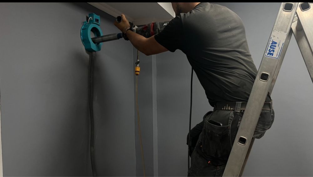 Алмазное сверление( бурение)