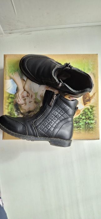 Туфли, Сапожки  кожанные