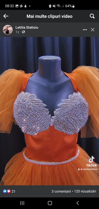 Rochie deosebită NAȘĂ