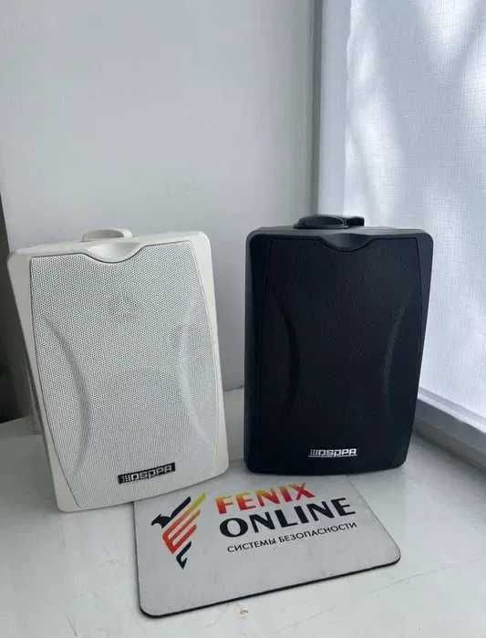 Настенные и Потолочные Колонки, Усилитель, Микрофон для ФОНОВОЙ музыки