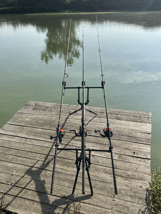 Set complet pescuit la crap