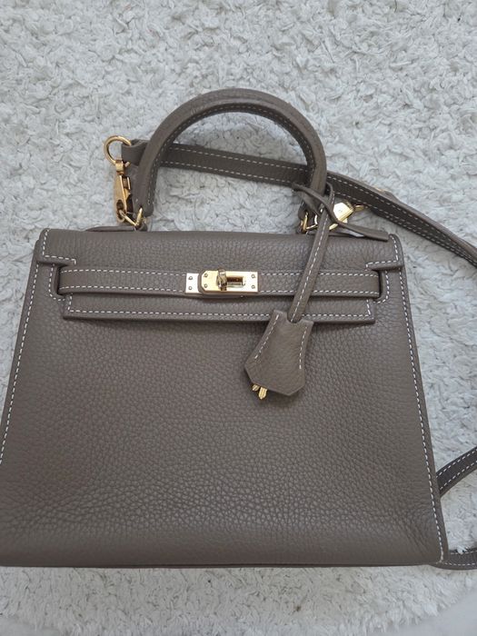 Geanta piele model Hermes