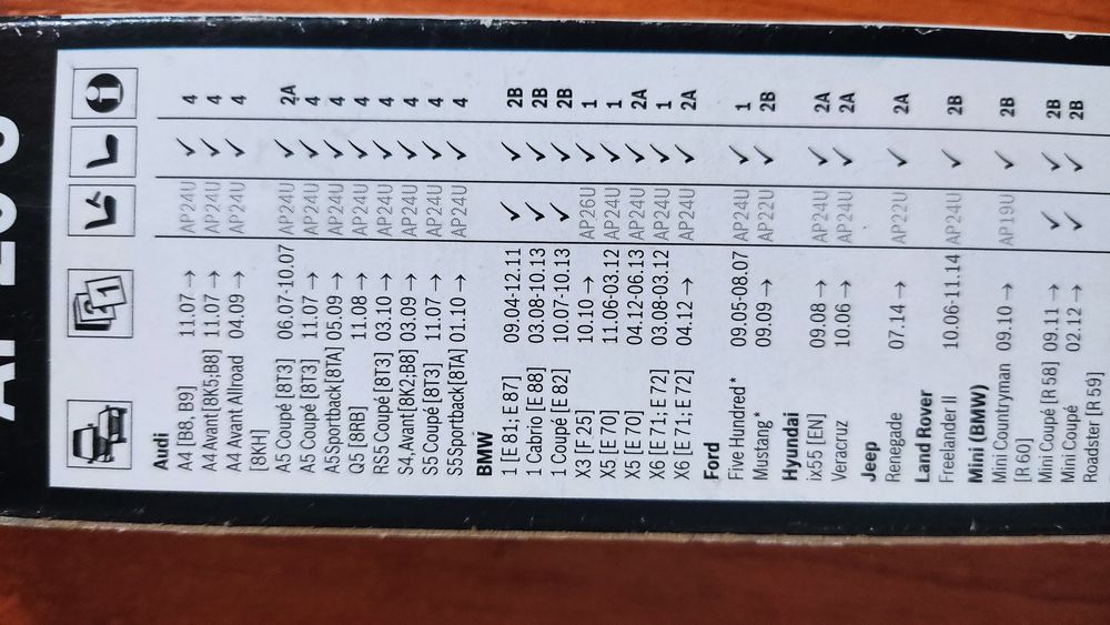 Ștergătoare Bosch au20 500mm