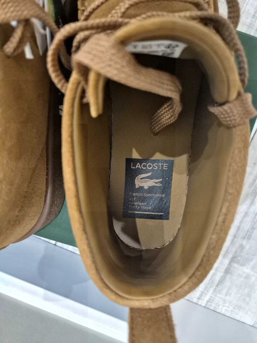 Lacoste Новые чукка ботинки мужские