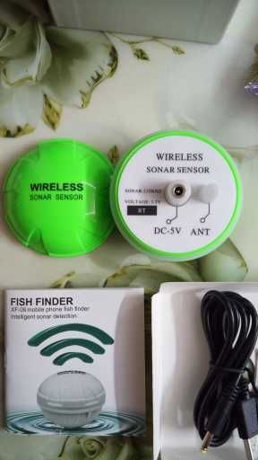 Эхолот для смартфона, Bluetooth, для поиска рыбы, для Android и Ios