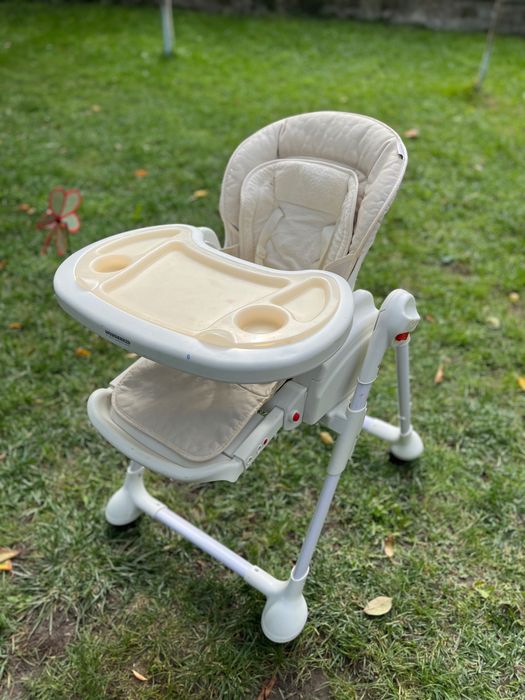 Scaun de masa Wunderkid Swing 2 in 1, cu leagan, Bej
