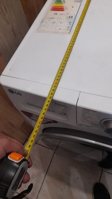 Mașină de spălat rufe LG-slim,7kg/1200rpm