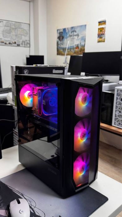 Игровой ПК,RTX5060 8Gb,Ryzen 5-7500F,RAM:16Gb,DDR5,SSD:512Gb