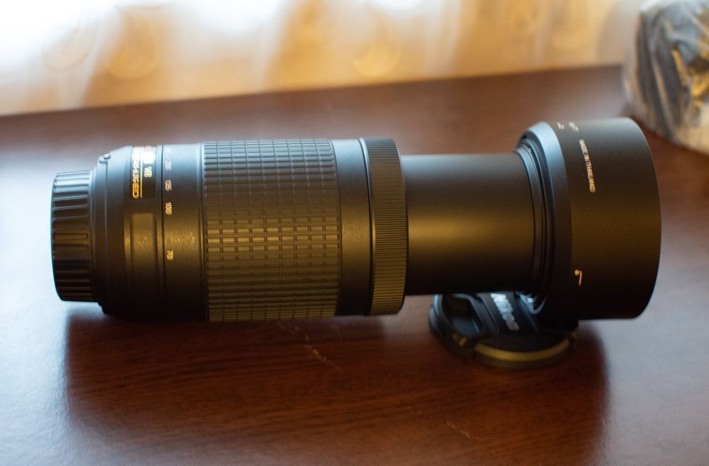 Nikon AF-P  70-300mm f4.5-6.3 ED VR