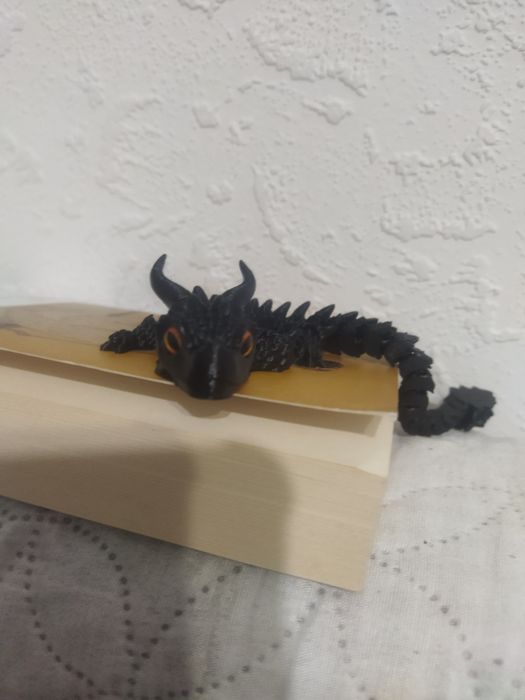 3D принтирано драконче играчка