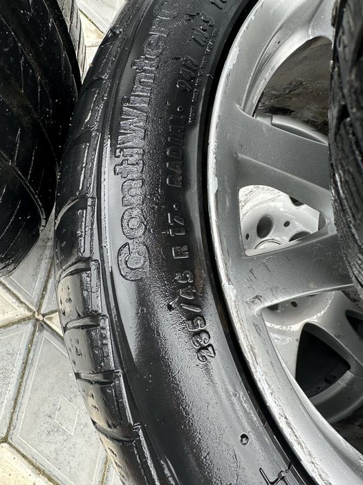 Vand jante aliaj Mercedes R17 - w211 w219 + cauciucuri A219 401 07 02 / A219 401 00 02 - 235 / 45 / R17