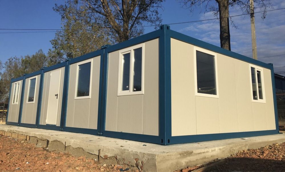 Container modular birou vestiar group sanitar comercial