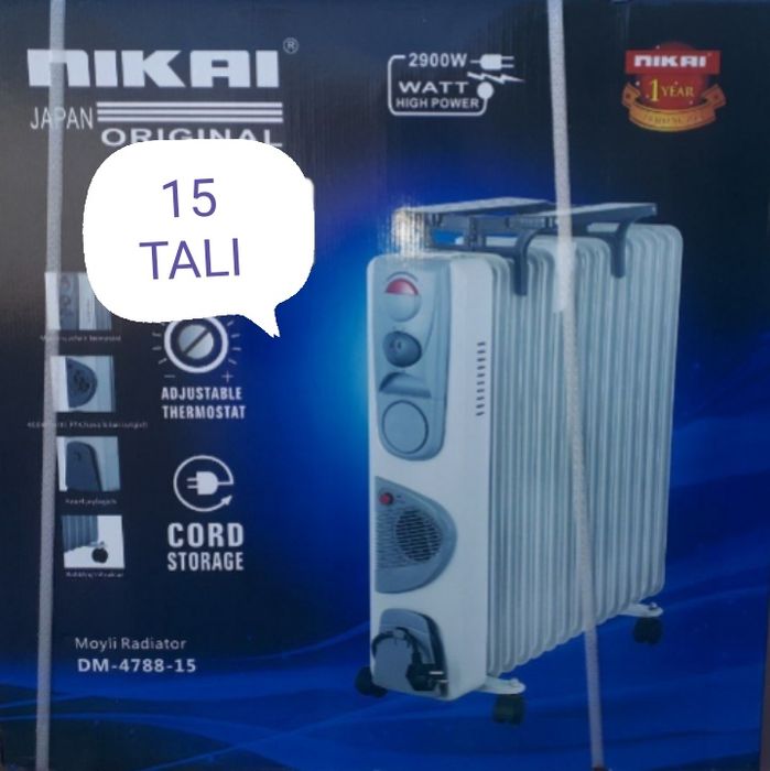 Обогреватели Масляный Obogevatel 13 Qovurgʻali Nikai