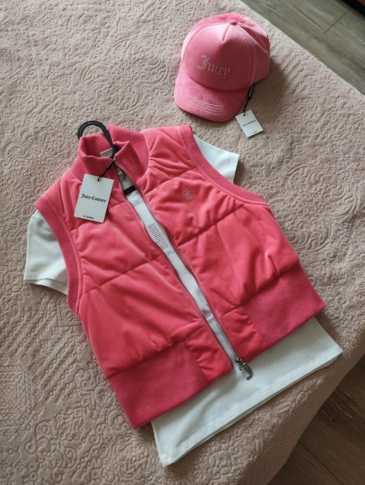 Грейка/елек и шапка Juicy couture