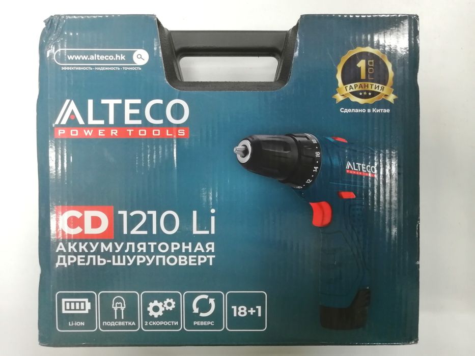 Шуруповерт  Аlteco CD1210 LI