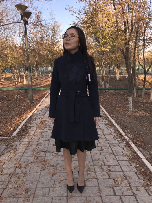 Пальто шерстяное