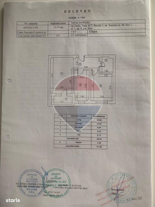 Apartament cu 2 camere decomandat,mobilat si utilat.Militari/Chiajna.