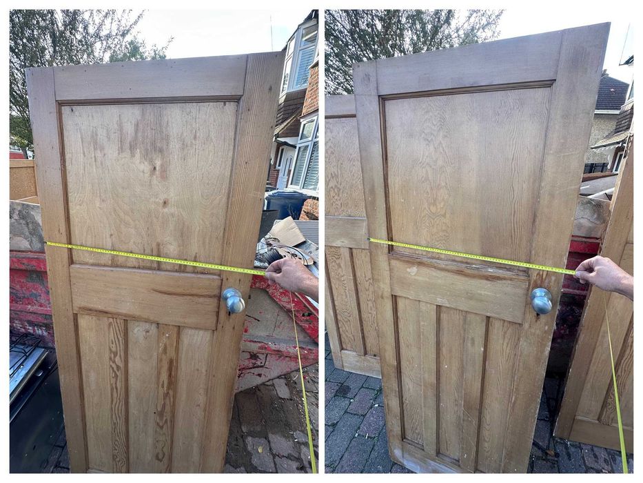 продаваме стари 4 панелни чамови врати