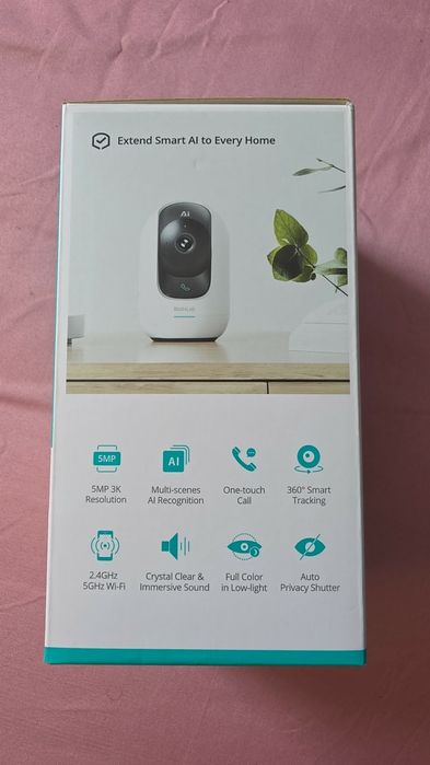 Camera cu aplicatie pe telefon audio si video  bebe