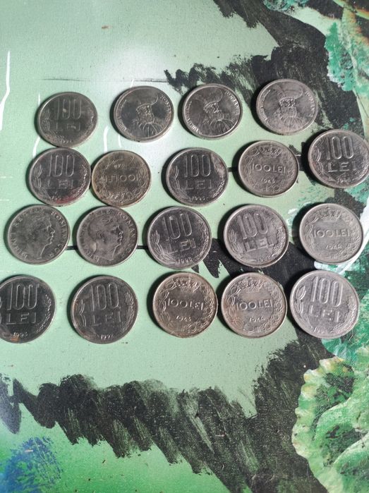 Vând o colecție de monede cu Mihai Viteazul 100 de bucăți 100 RON buca