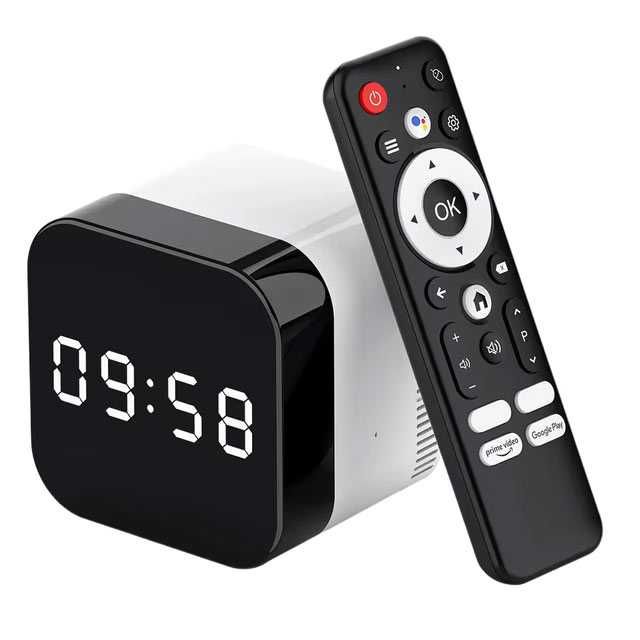НОВ 8-Ядрен TV Box H96 MAX H728 | Wi-Fi 6 | Android TV 14 | Смарт ТВ