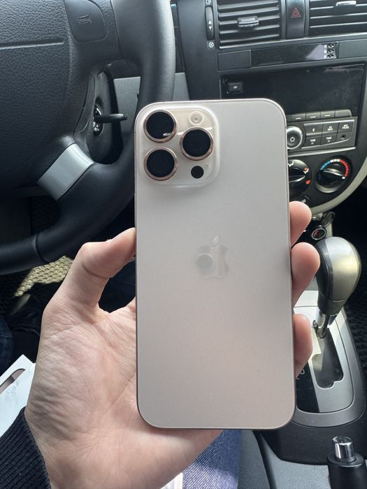 iPhone 16 pro max 256gb sim+esim 100% yomkost