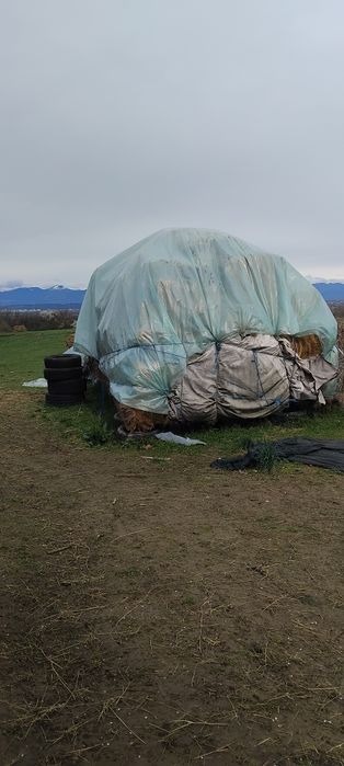 Clăi și baloți de fân