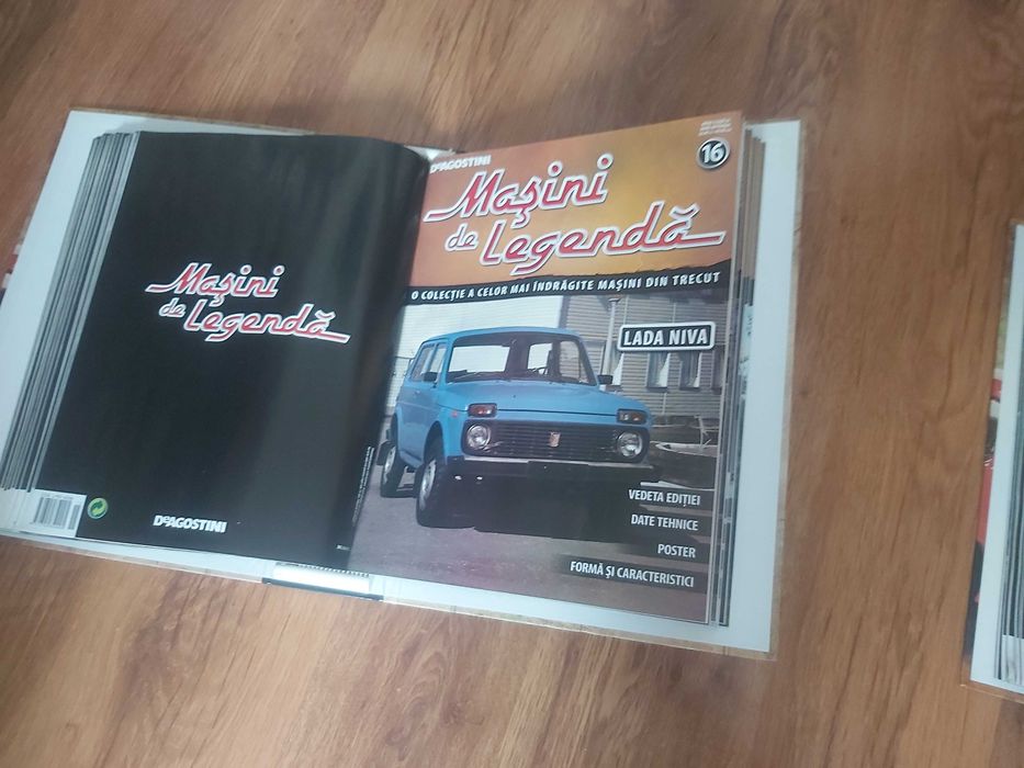 Reviste cu date tehnice "Masini de Legenda" colectia contine 39 numere