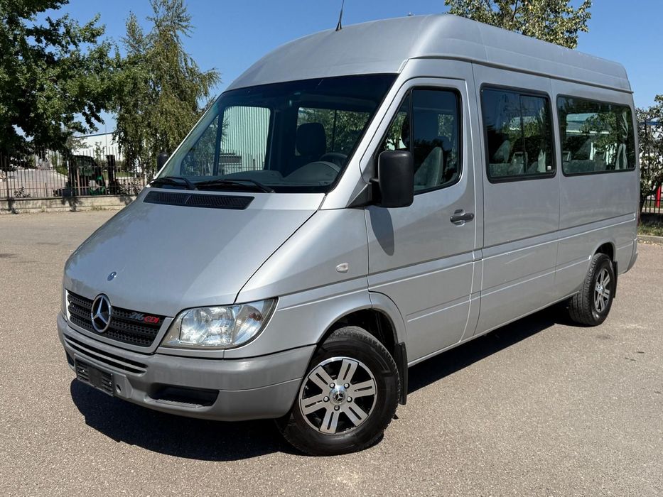 Mercedes-Benz Sprinter 316 Autoturism M1 8+1 locuri originale 2005 2.7CDi 160 CP AC Webasto