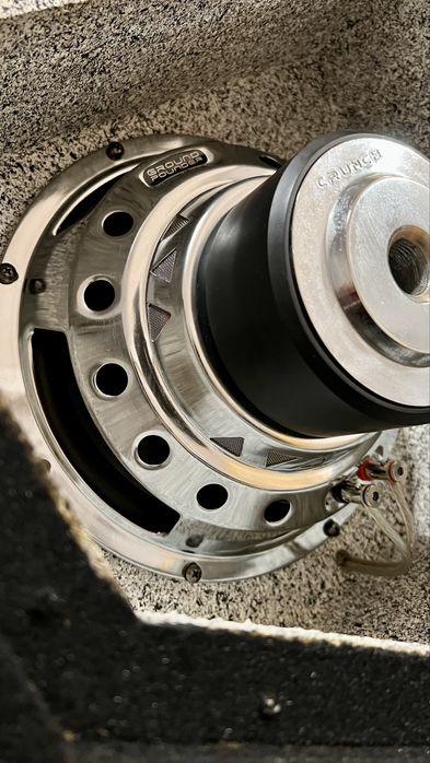 Crunch GPX10BP Subwoofer auto