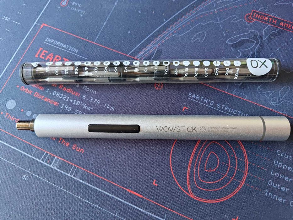 Surubelnita electrica de precizie, Wowstick 1P+, 20 capete(biti)