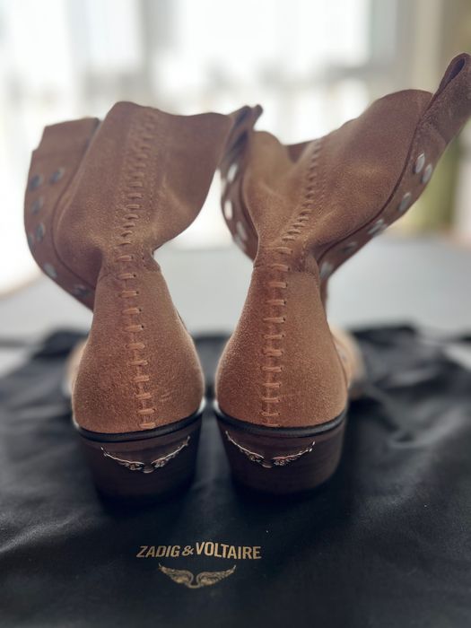 Zadig & Voltaire  дамски обувки,каубойски боти