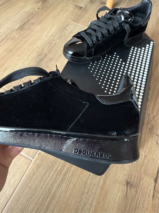 DSQUARED2 Ibra Black on Black - обувки