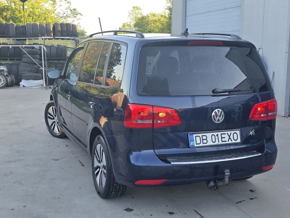 Vw Touran 1.6 tdi automat unic proprietar stare ireproșabilă.acte la zi fiscal pe loc