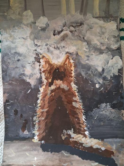 Картины юной художницы.