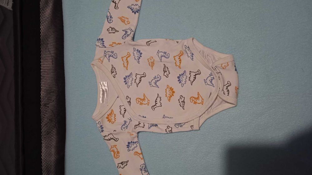 9 бр. Бебешки бодита с дълъг ръкав